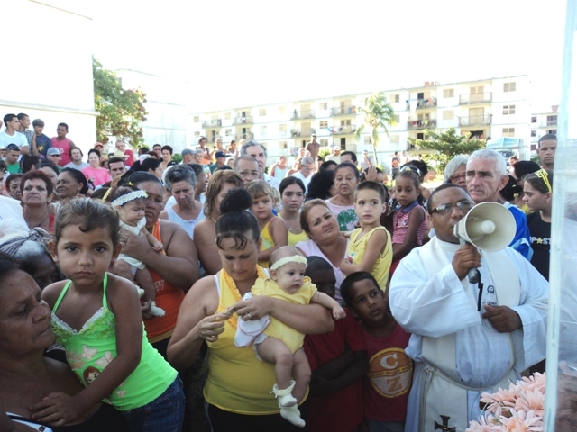 Acogida del pueblo